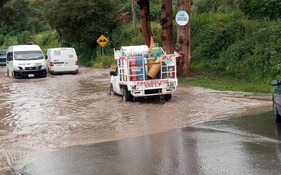 Desborda río en Ixtacuixtla por las lluvias de los últimos días