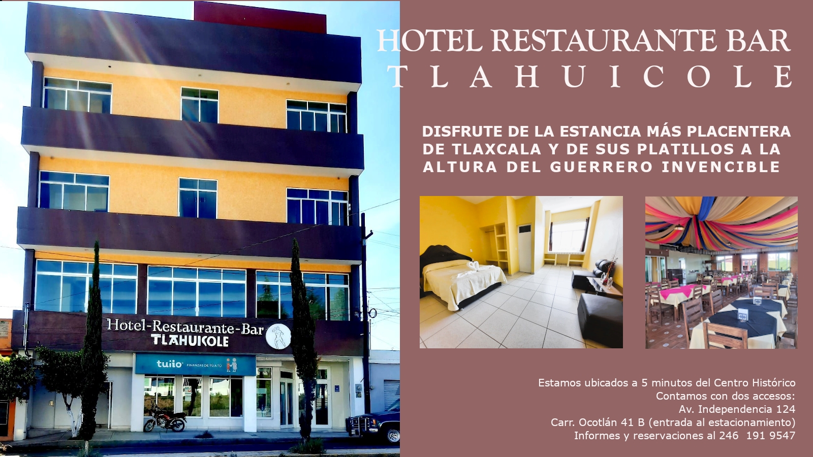 Hotel Restaurante Bar Tlahuicole