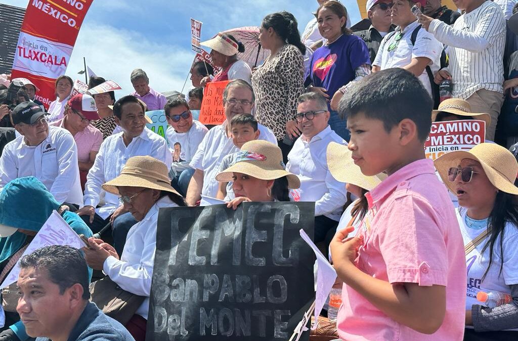 Inicia Ebrard en Tlaxcala su gira con “El Camino de México”, no descarta su participación en elecciones presidenciales  