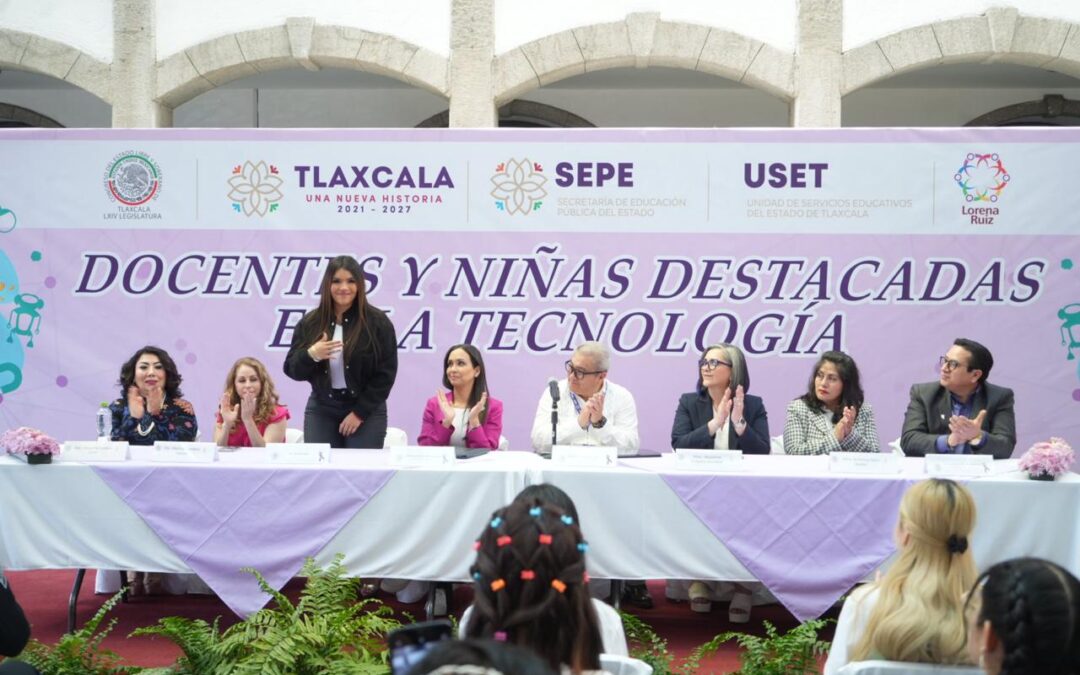 Reconoce SEPE-USET y Congreso del Estado a niñas destacadas en las ciencias y tecnologías 
