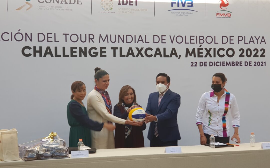 Será Tlaxcala sede el Tour Mundial de Voleibol de Playa ‘Challenge Tlaxcala, México 2022’