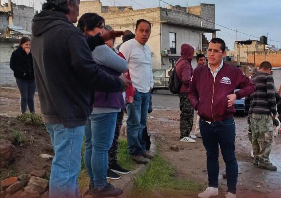 Atendió ayuntamiento de Nanacamilpa afectaciones causadas por la lluvia