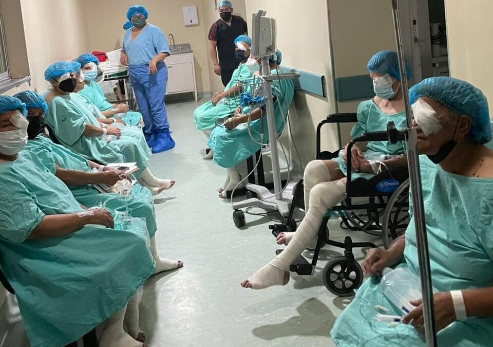 98 pacientes operados en la Primera Jornada de Cirugía de Catarata 2023 de IMSS Tlaxcala