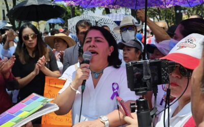 Reprocha Blanca Águila cerrazón del gobierno del estado para tratar asuntos laborales de los sindicalizados de la SESA