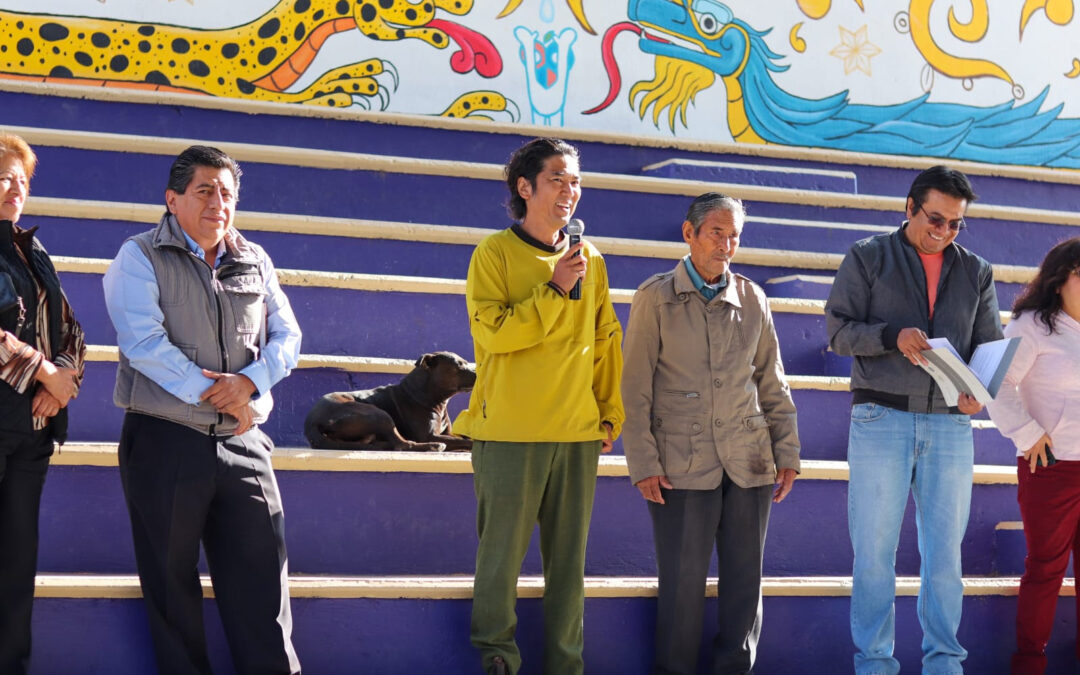 Inauguraron el mural El Río. Un llamado desde el arte para actuar ante la devastación socioambiental