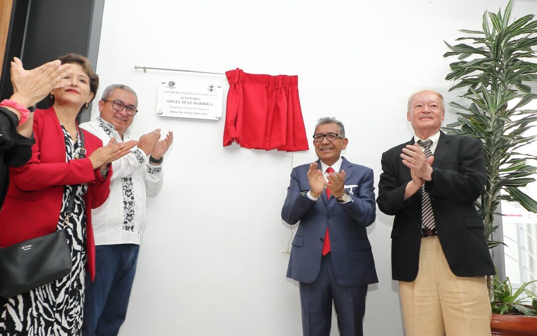 Inauguró UATx auditorio del Centro de Investigación Educativa